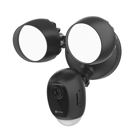 EZVIZ LC1C 1080p Outdoor Wi-Fi Floodlight Camera with Night Vision (Black)