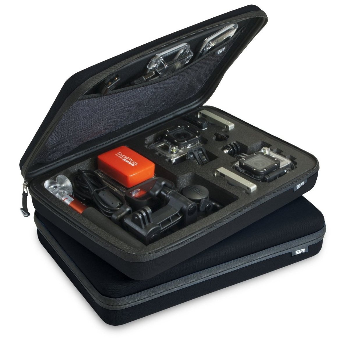 SP POV Case Large - GoPro Edition Black