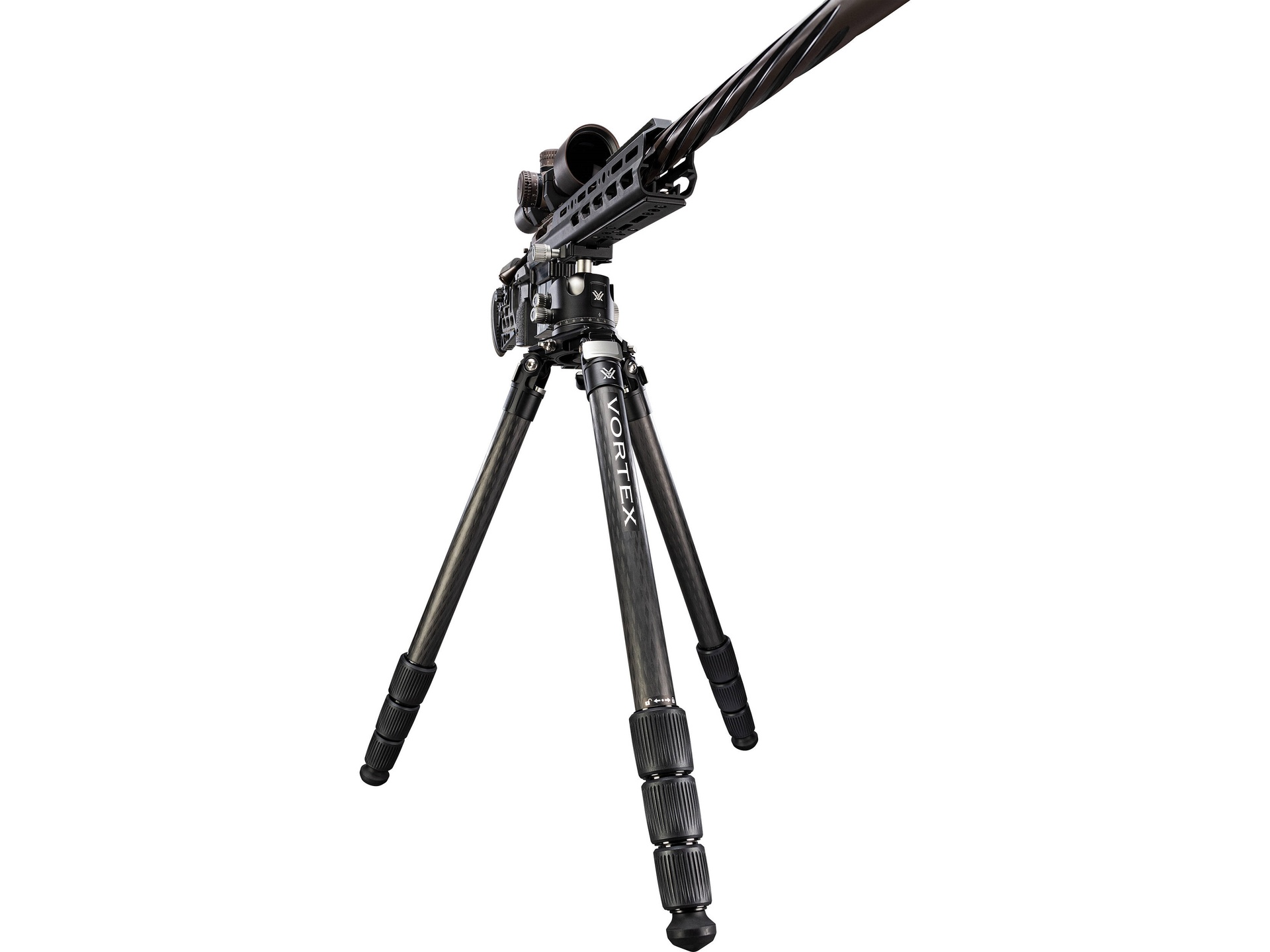 Vortex Radian Carbon Fiber Tripod with Pan/Tilt QR Ball Head