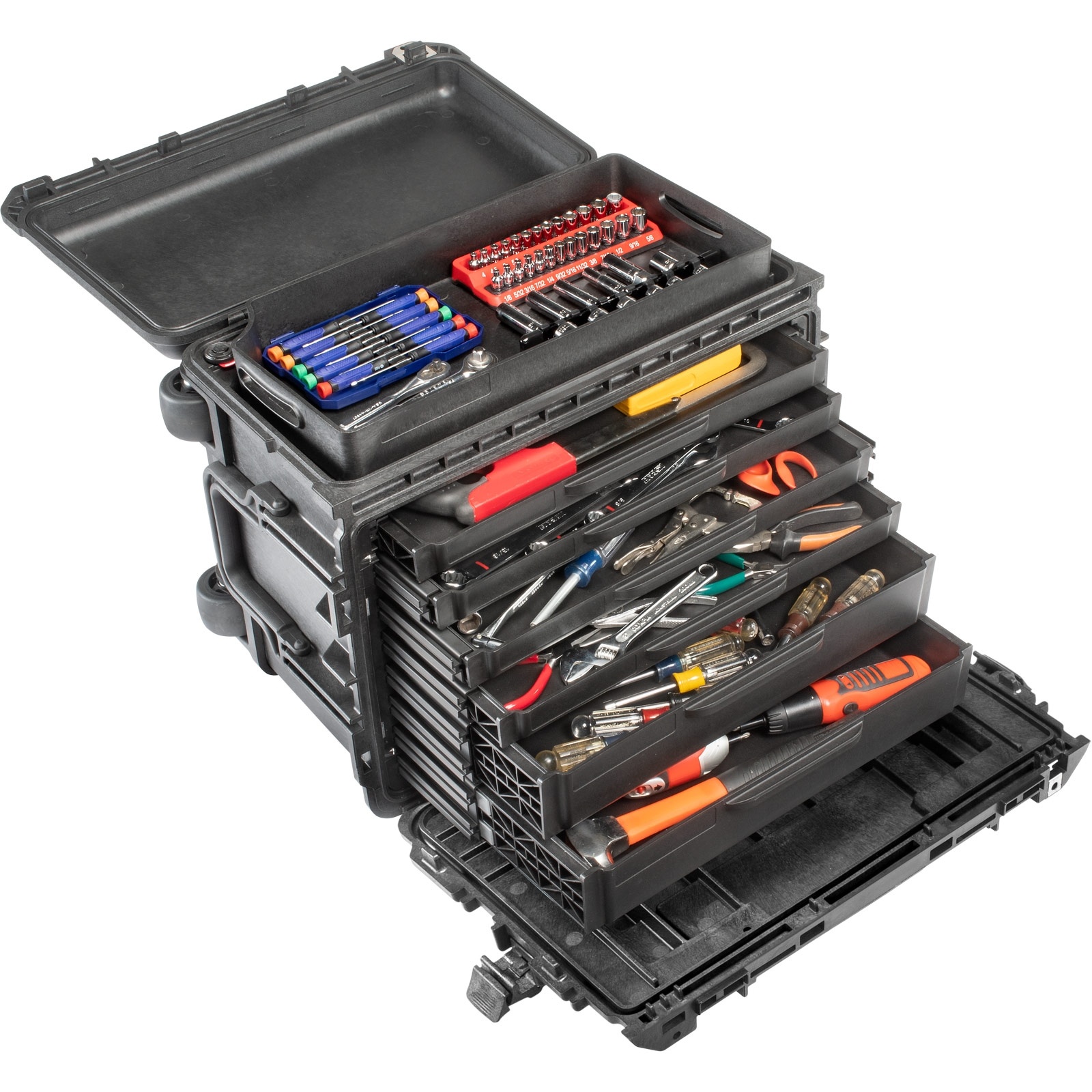 Pelican 0450 Protector Mobile Tool Chest (4 Shallow + 2 Deep Drawers)