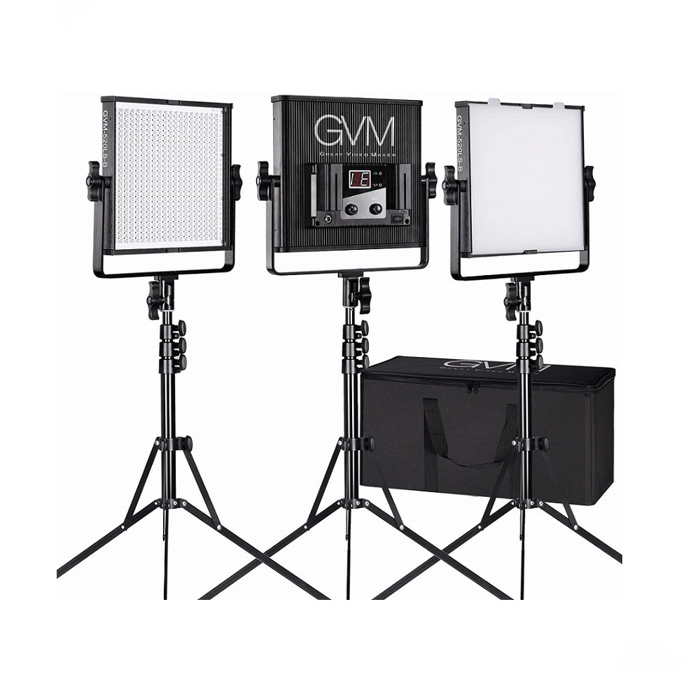 GVM 520LS-B3L 3 Pack Dual Colour LED Light