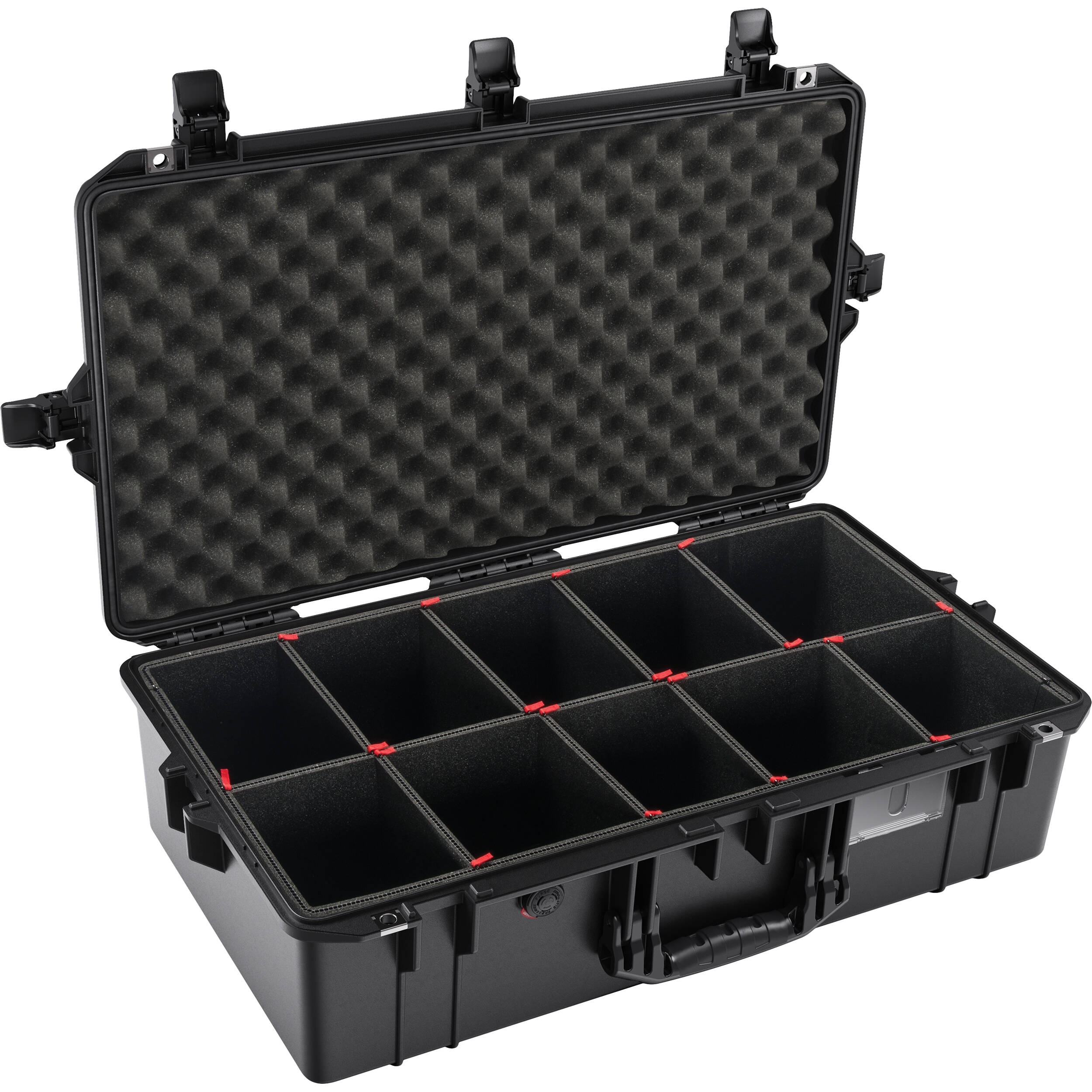 Pelican 1605 Air Case (Black, With TrekPak Divider Insert)
