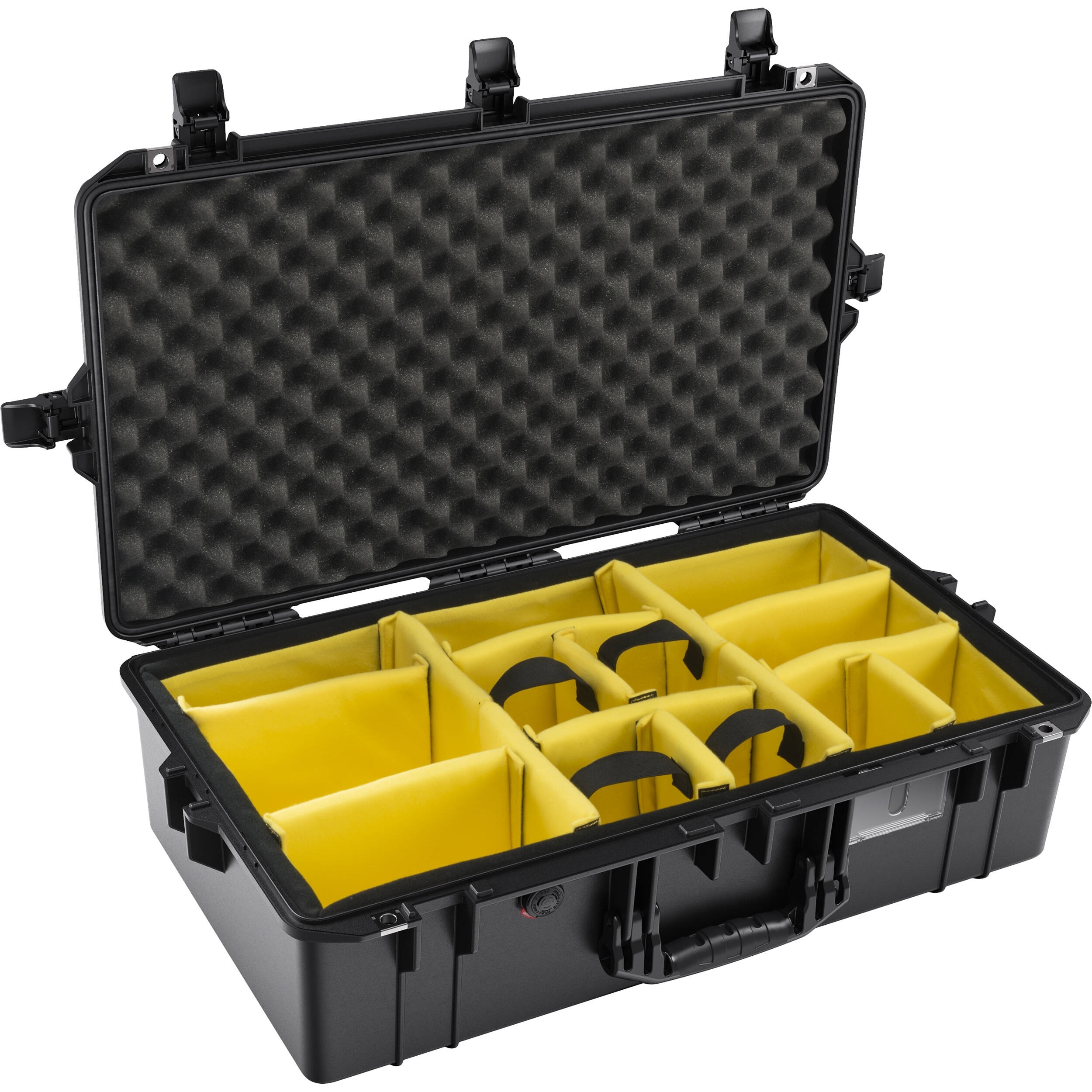 Pelican 1605 Air Case (Black, With Padded Dividers)