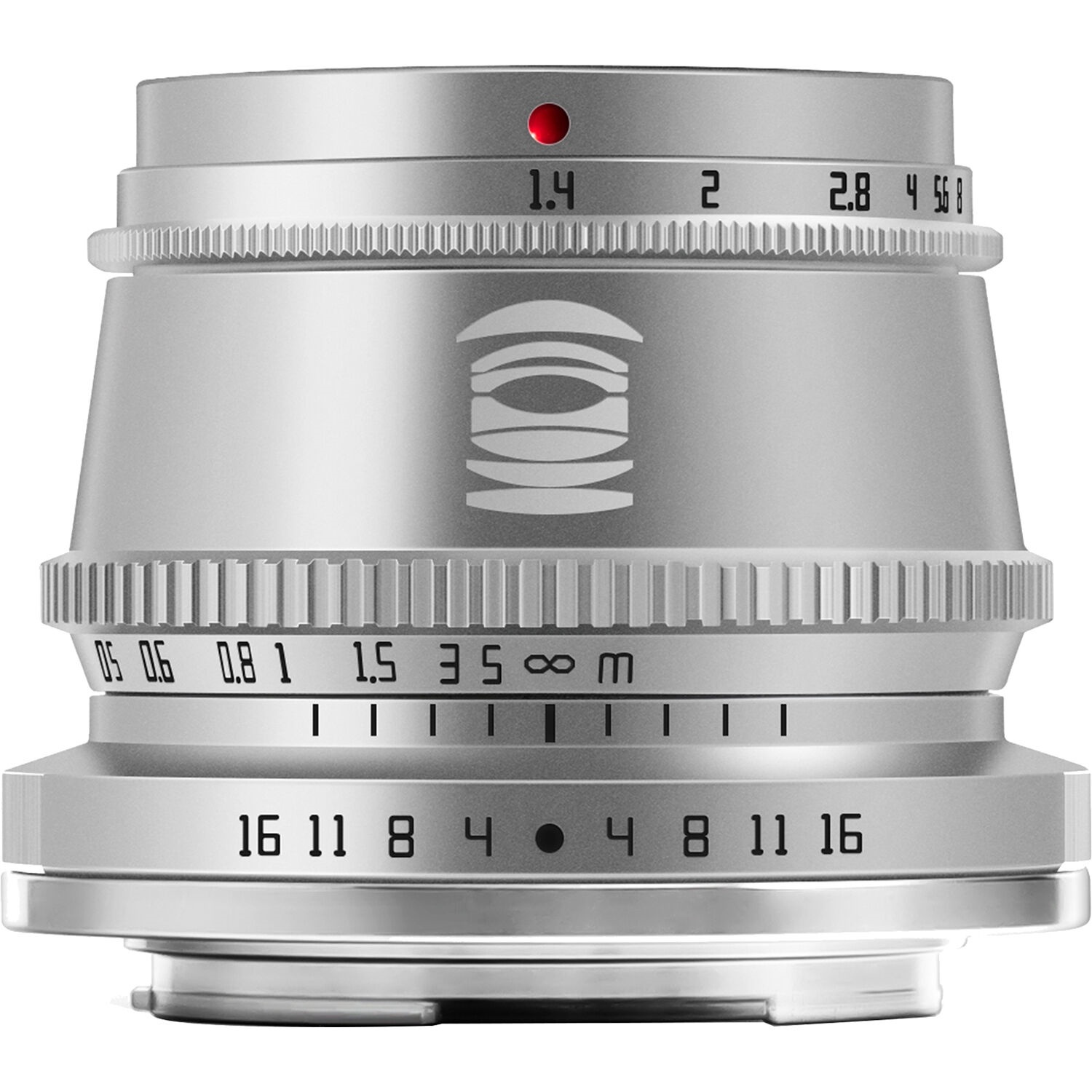 TTArtisan 35mm f/1.4 Lens (Fujifilm X, Silver)
