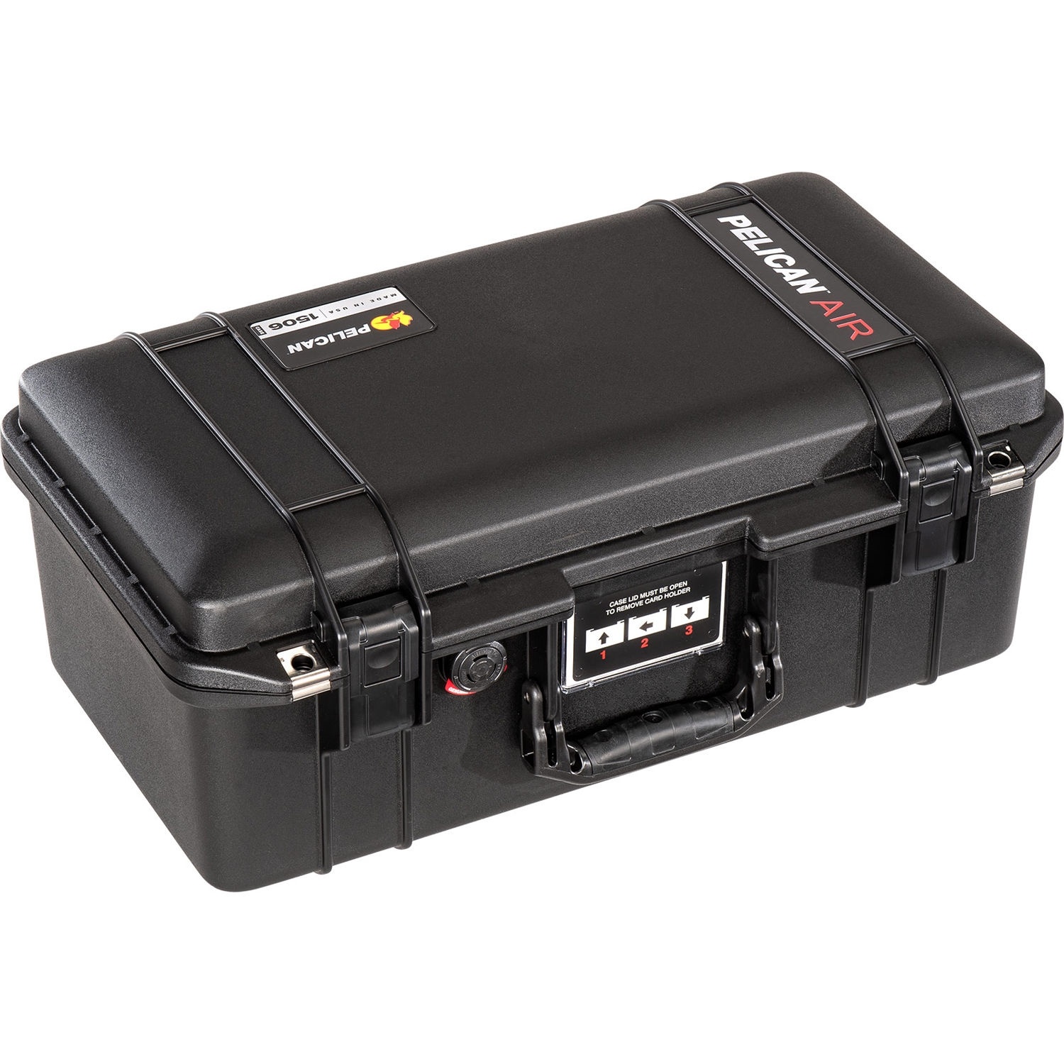 Pelican 1506 Air Case (Black, No Foam)