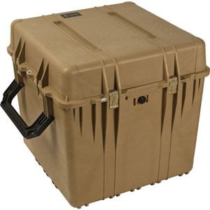 Pelican 0370 Cube Case with Padded Dividers (Desert Tan)