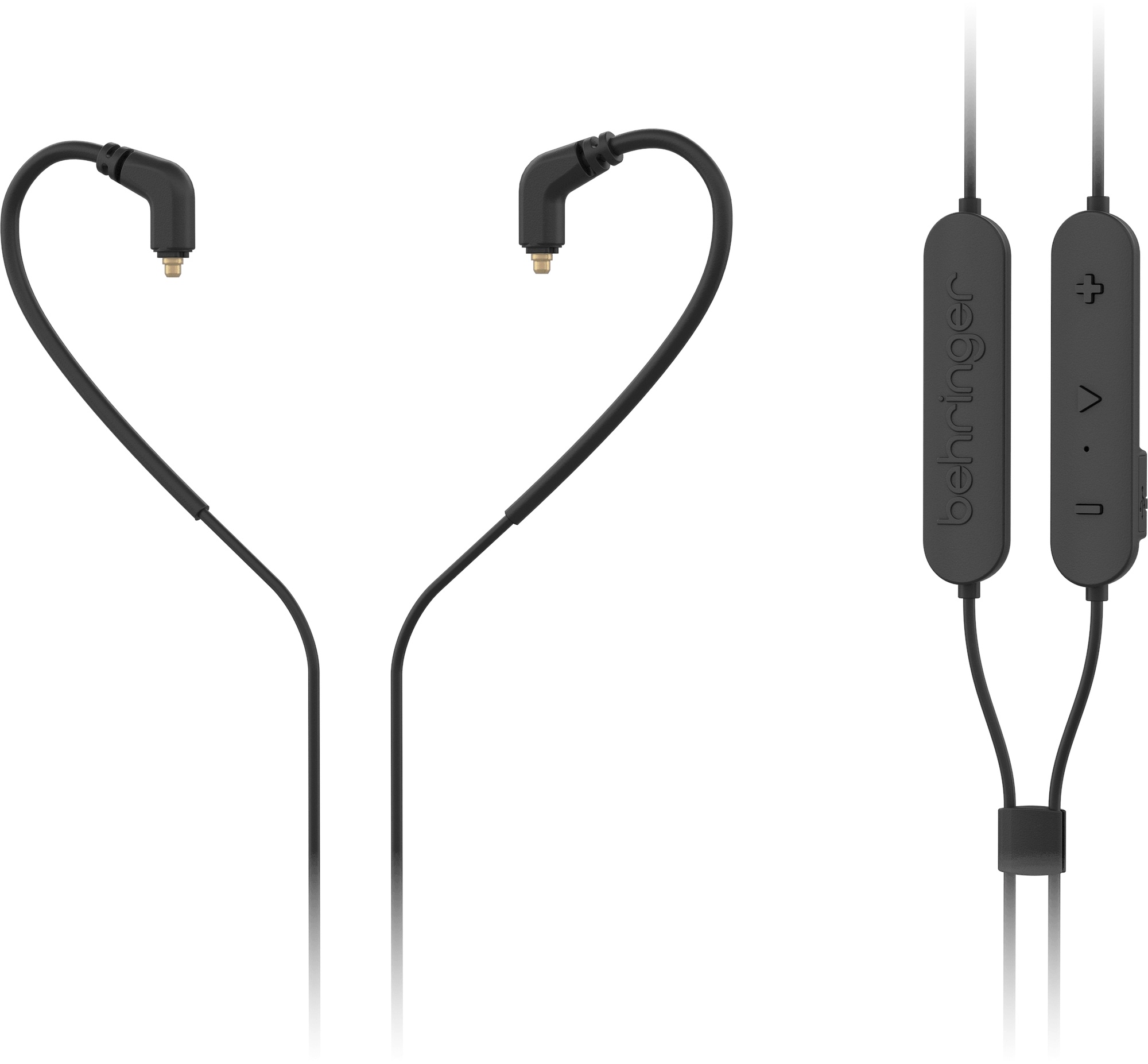 Behringer BT251-BK Bluetooth Wireless Adapter for In-Ear Monitors with MMCX Connectors
