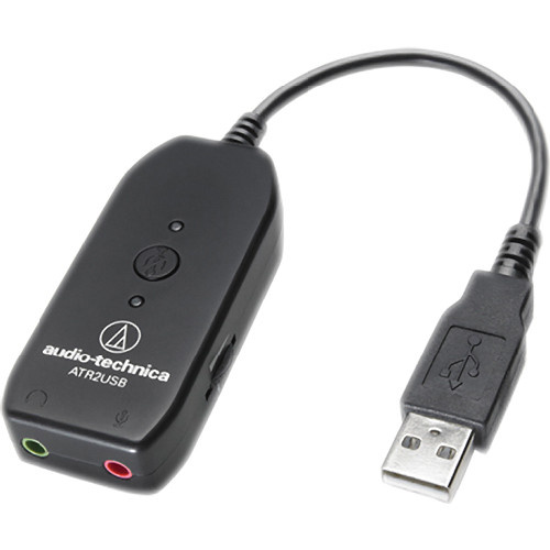Audio Technica ATR2USB (3.5 mm) to USB Audio Adapter