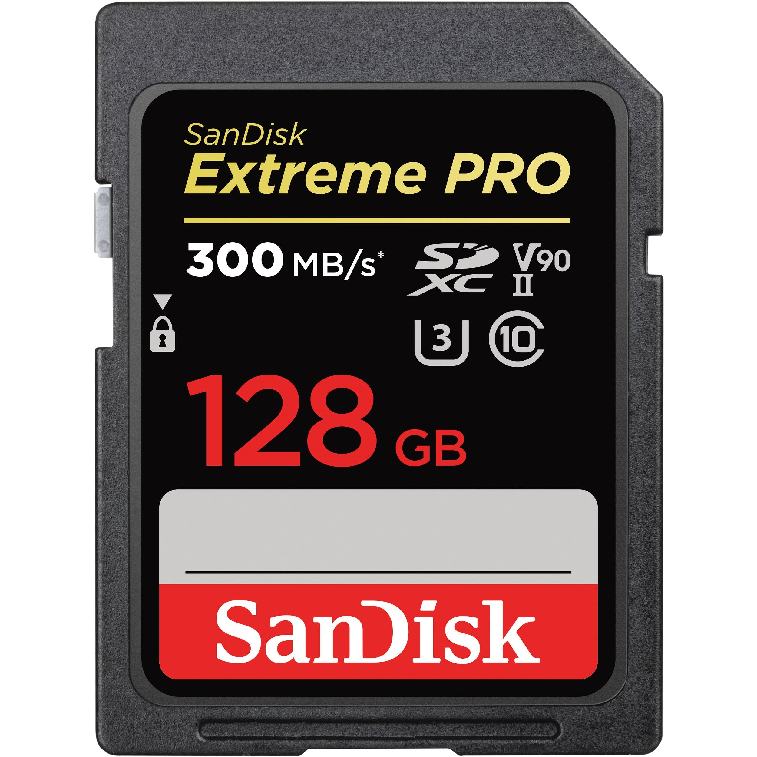 SanDisk Extreme PRO UHS-II SDXC Memory Card 128GB