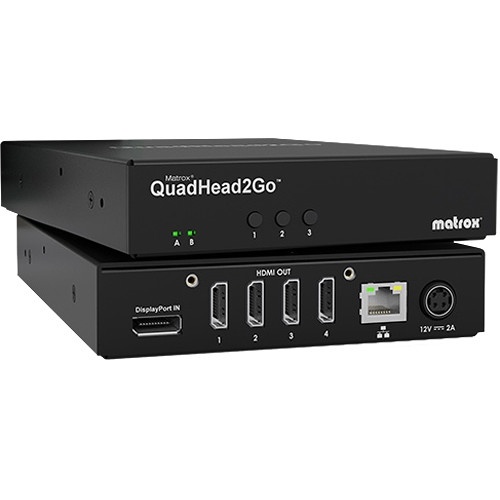 Matrox QuadHead2Go Multi-Monitor Controller Appliance