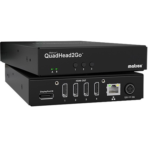 Matrox QuadHead2Go Q185 Multi-Monitor Controller Appliance