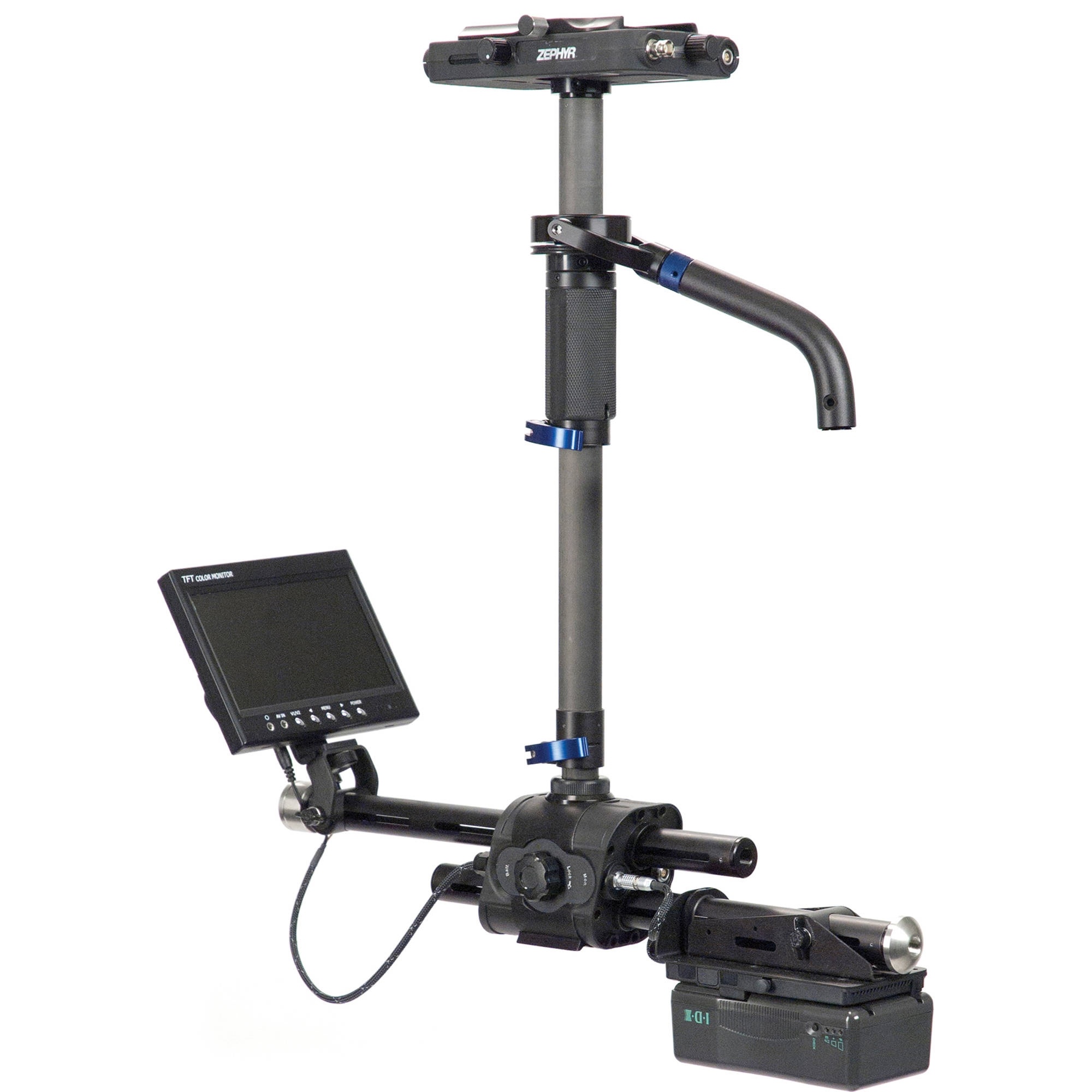 Steadicam Zephyr Camera Stabilizer with 7" HD Monitor, Standard Vest & V-Mount Plate