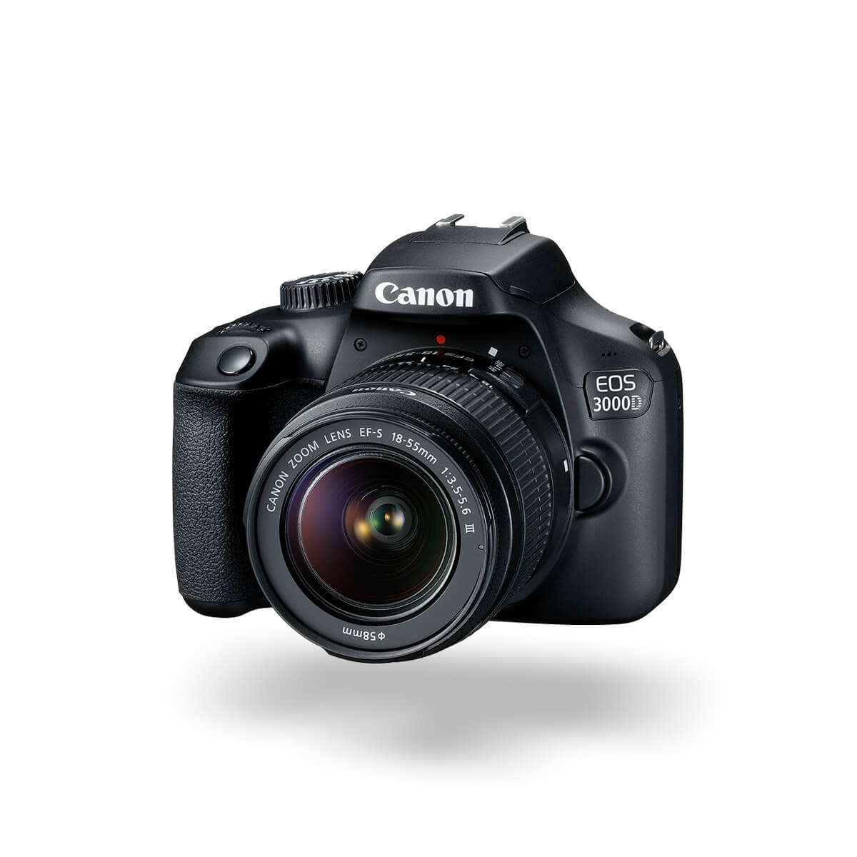 Canon EOS 3000D DSLR Camera with EFS 18-55mm III Lens