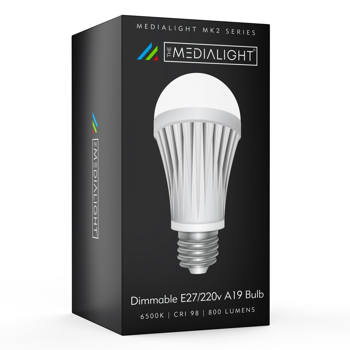 MediaLight Mk2 Dimmable A19 Light Bulb (E27)