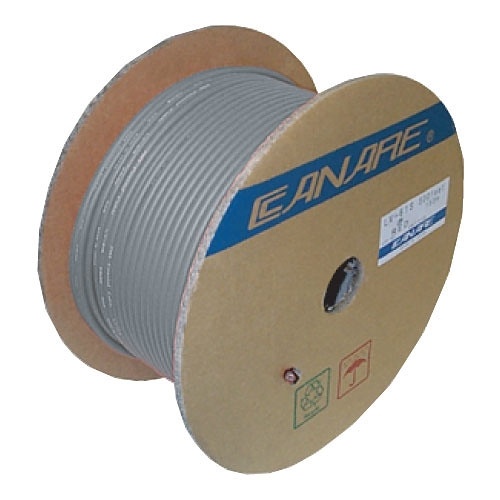 Canare 4S11 4-Conductor - Bulk Speaker Cable (100m, Grey)