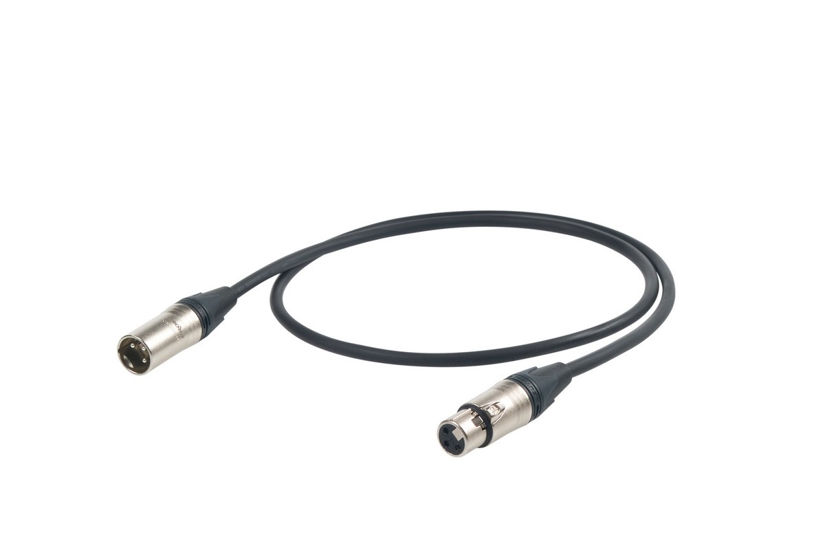 Proel XLR to XLR Braid Shield Cable (15m)