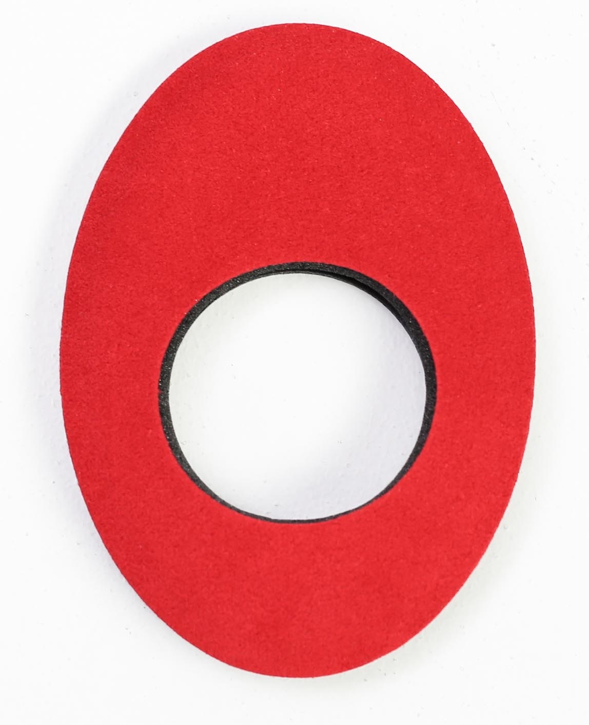 Bluestar Extra Large Oval Eyecushion (Ultrasuede, Red)