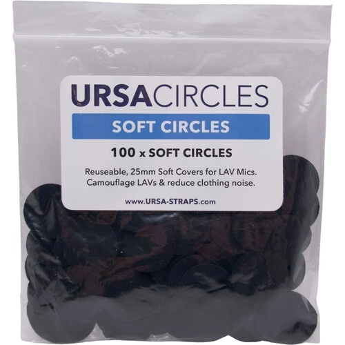 Ursa Soft Circles Lav Covers (100x, Black)