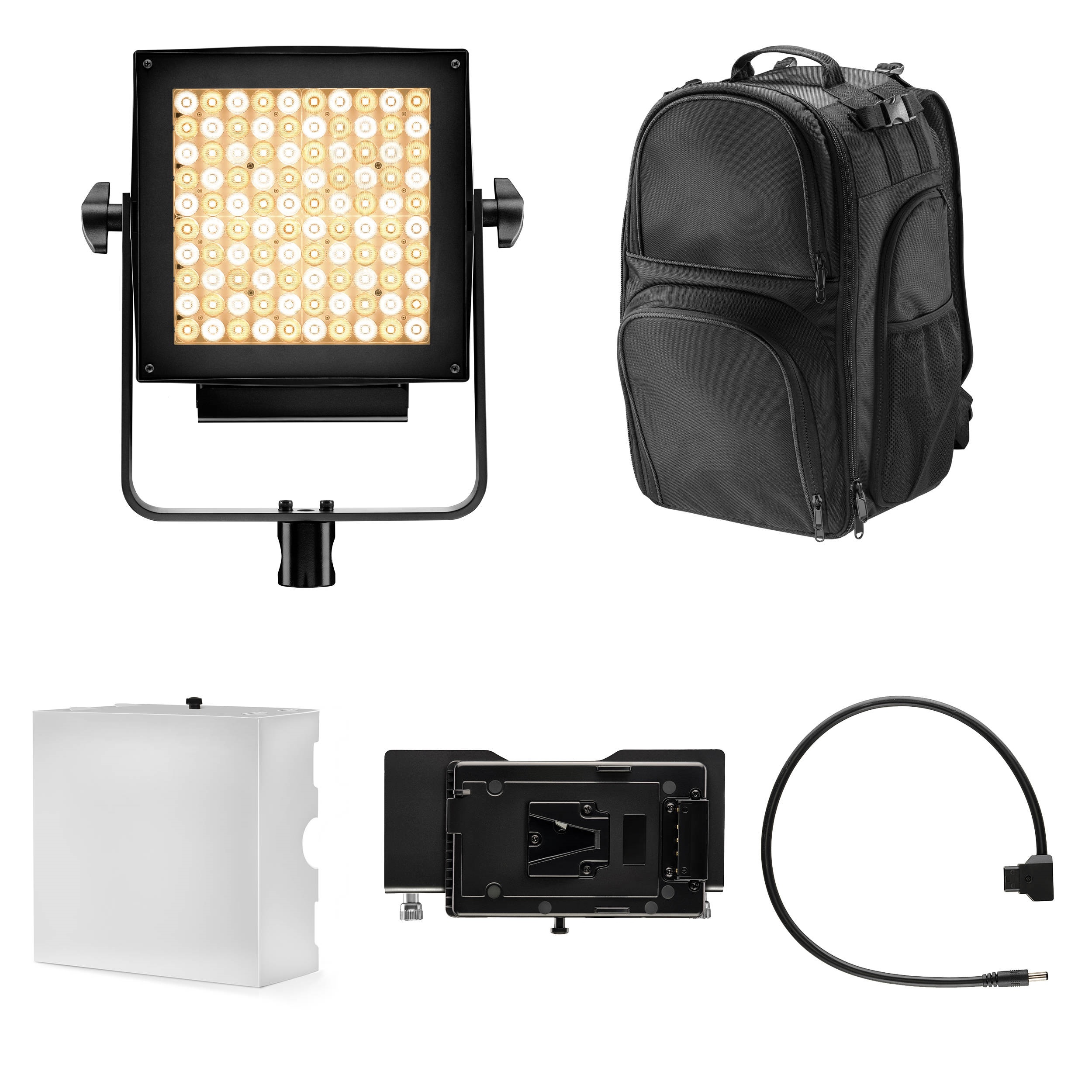 Lupo Actionpack Dual Colour LED Light Panel with Backpack