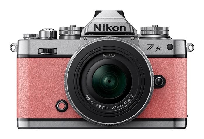 Nikon Z fc Mirrorless Digital Camera (Coral Pink) with 16-50mm Lens