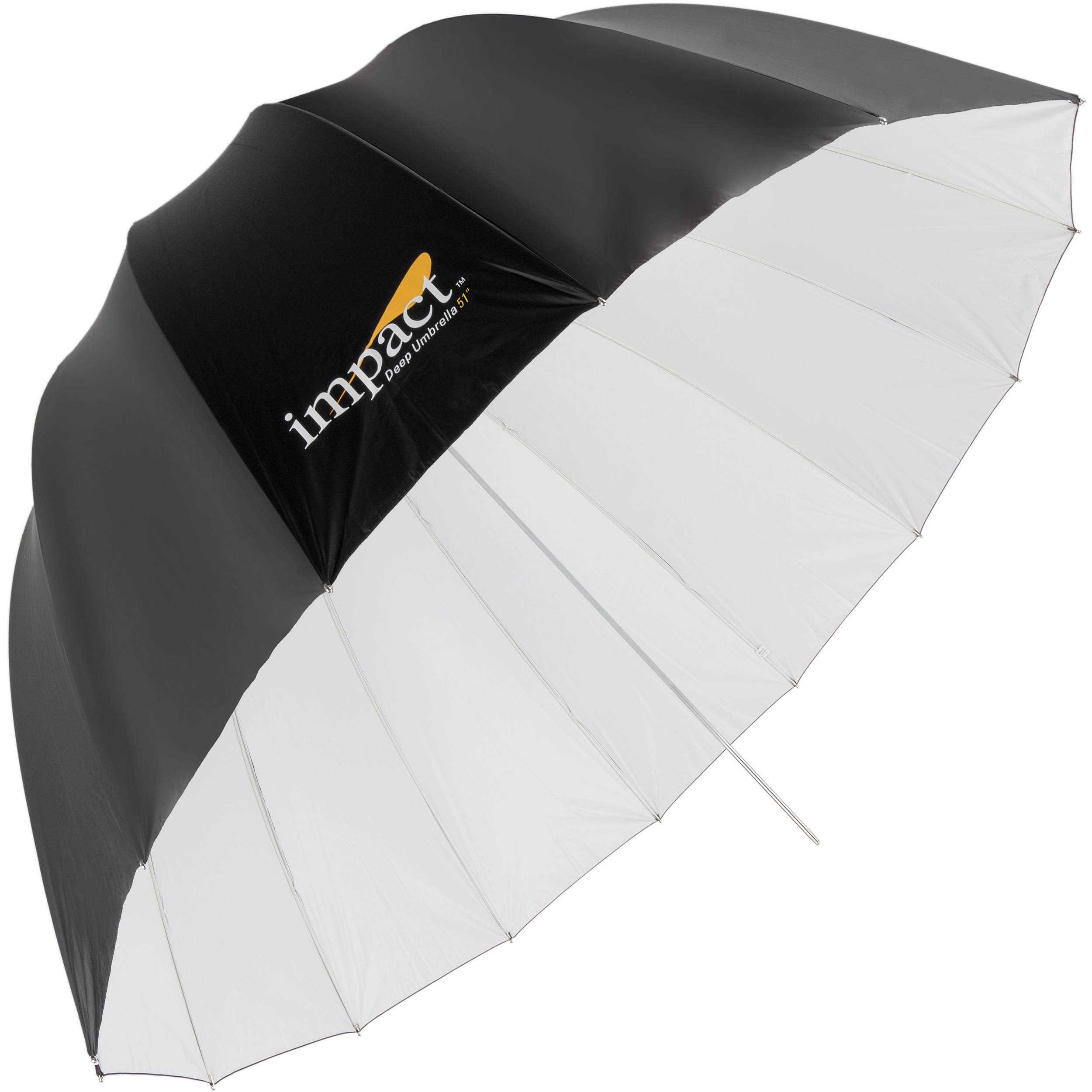 Impact Large Improved Deep White Umbrella (51")