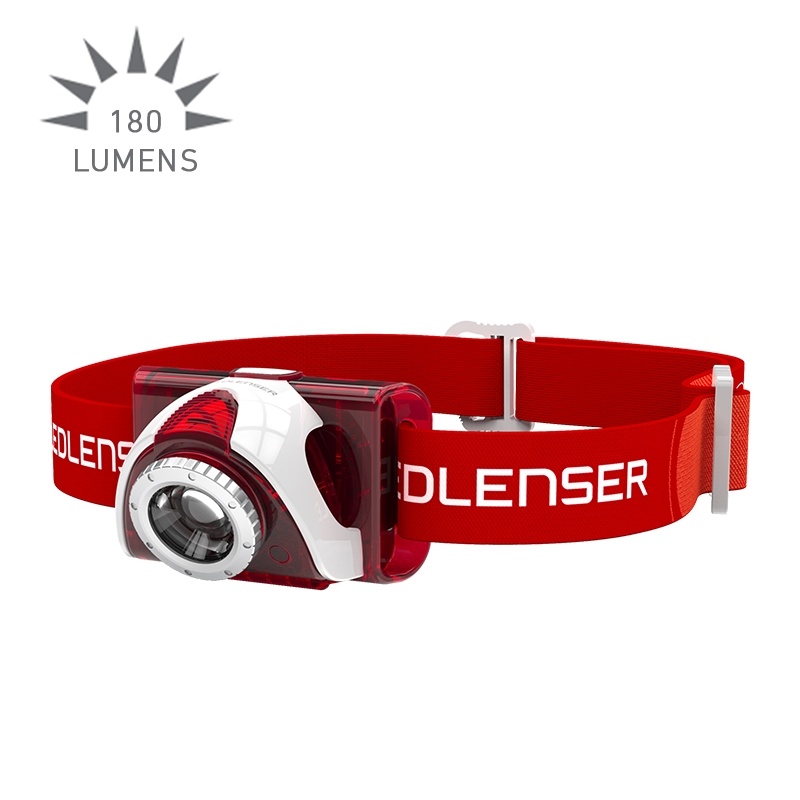 LEDLenser SEO5 LED Headlamp (Red)