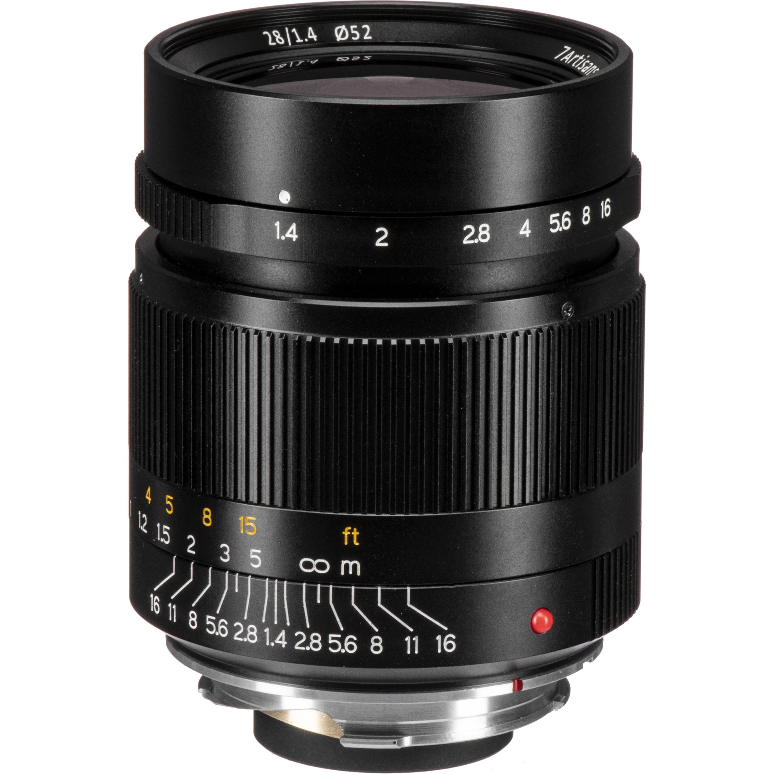7Artisans 28mm f/1.4 Lens for Leica M
