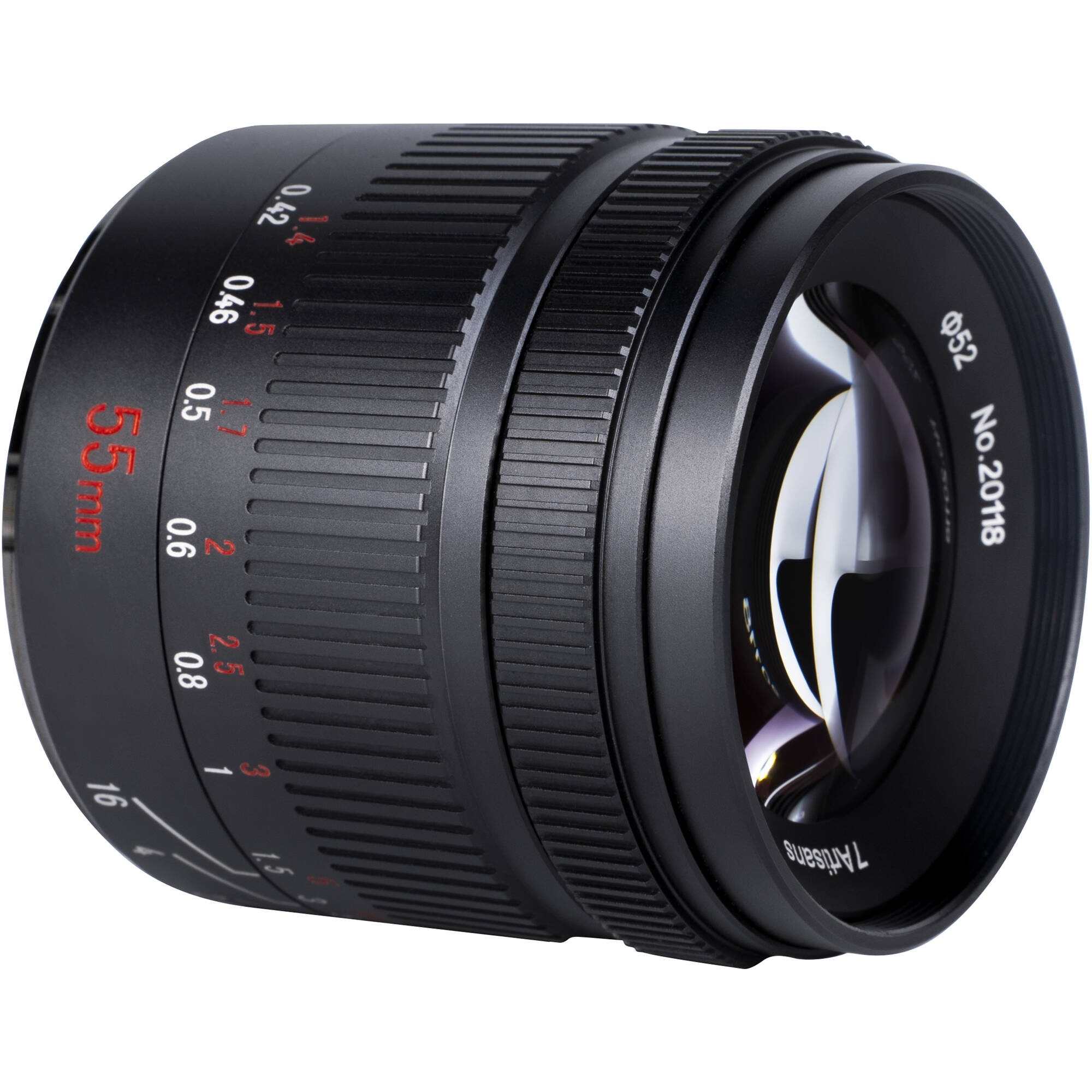 7Artisans 55mm f/1.4 Mark II Lens for Canon EF-M