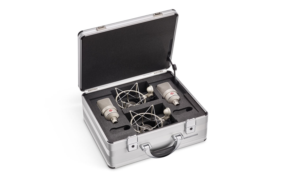 Neumann TLM 103 Stereo Set Large-Diaphragm Cardioid Condenser Microphone (Nickel)