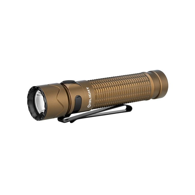 Olight Warrior Mini 2 1750 Lumen Rechargeable LED Flashlight (Desert Tan)