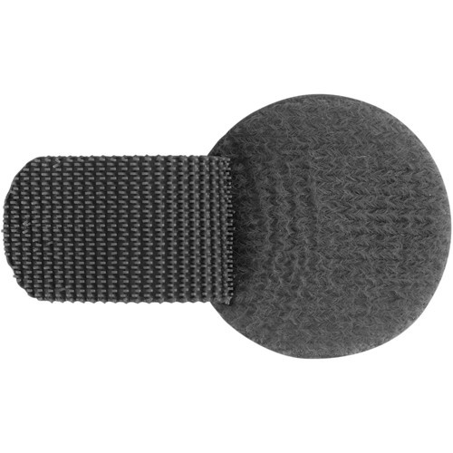 Wireless Mic Belts Cable Discs (Black, 20-Pack)