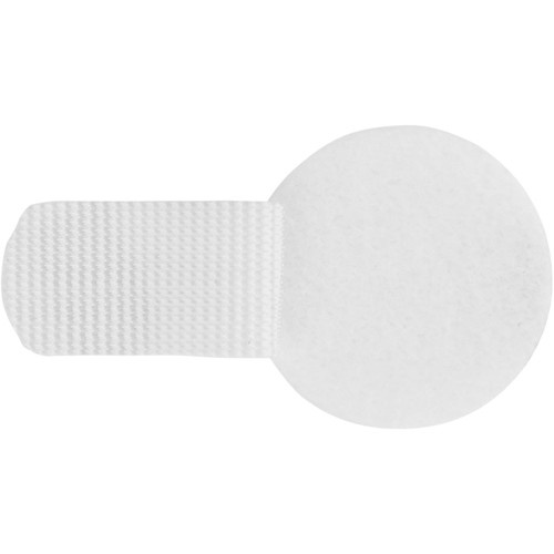 Wireless Mic Belts Cable Discs (White, 20-Pack)