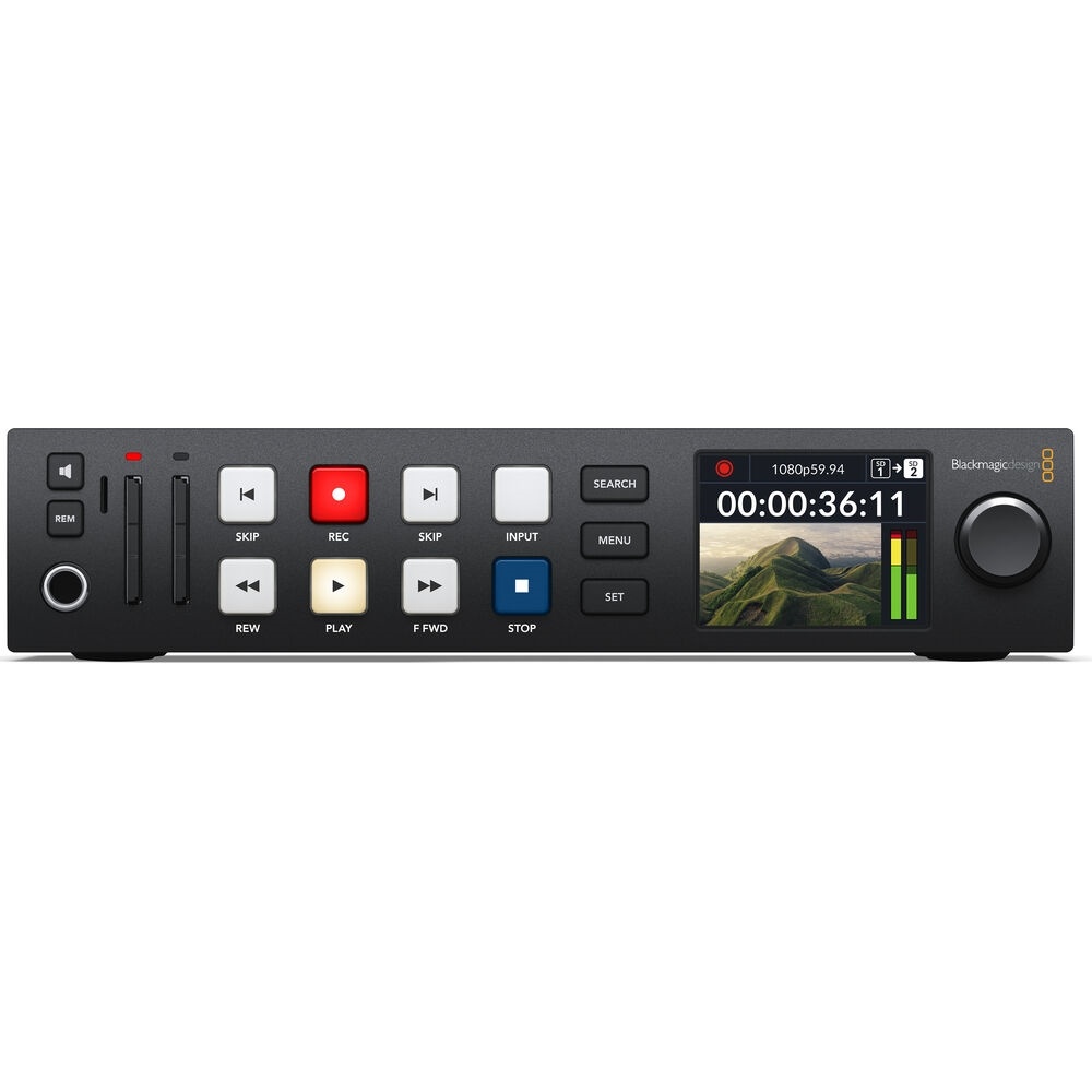 Blackmagic Design HyperDeck Studio HD Plus | Rubber Monkey | NZ