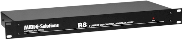 MIDI Solutions F8 8-input MIDI Footswitch Controller