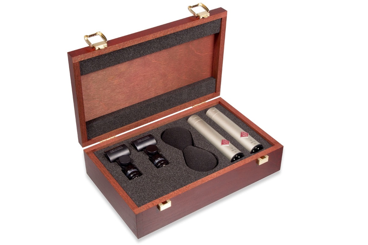 Neumann KM 185 Stereo Matched Microphone Pair (Nickel)