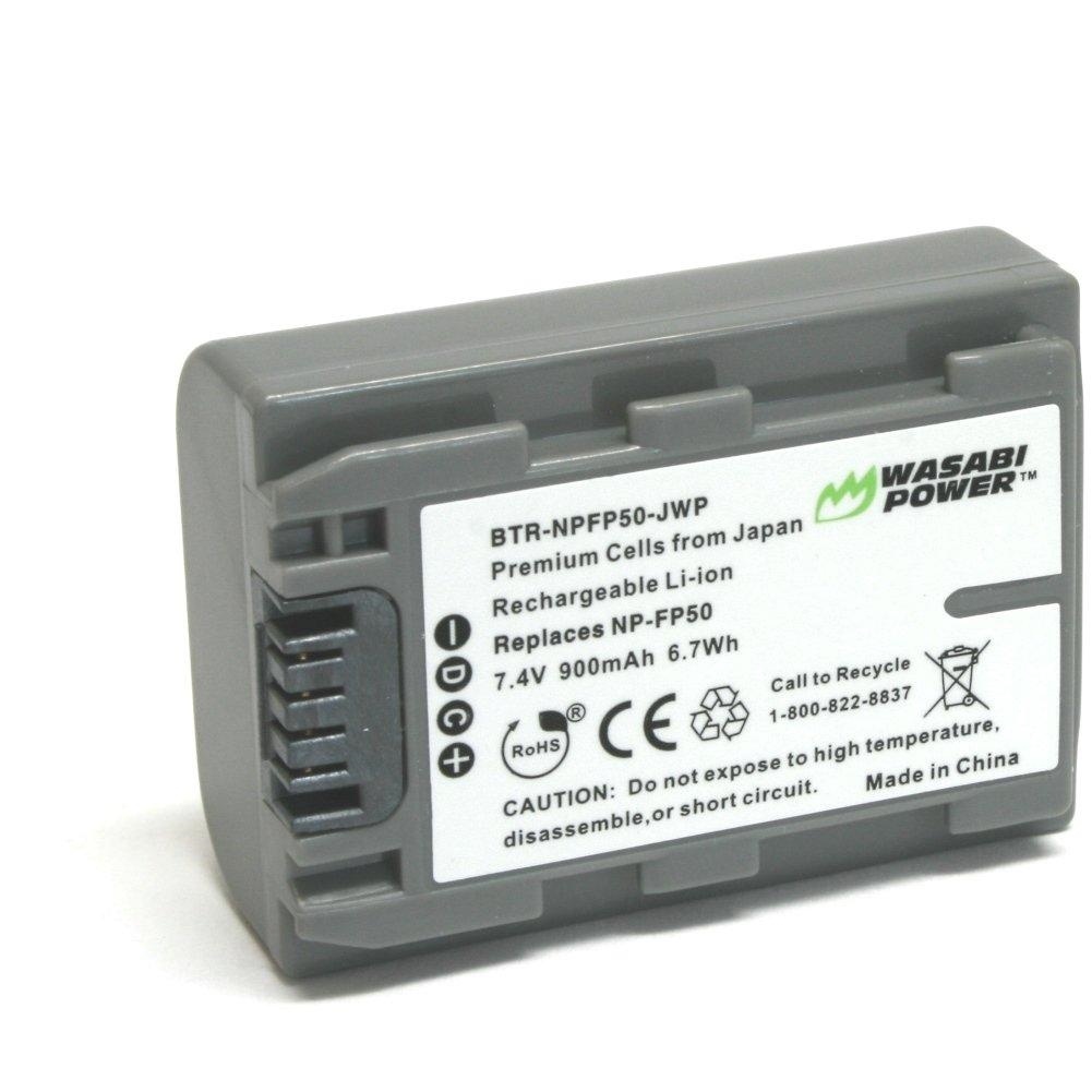 Wasabi Power Battery for Sony NP-FP50, NP-FP30