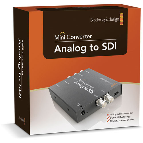 Blackmagic Design Analog to SDI Mini Converter | NZ