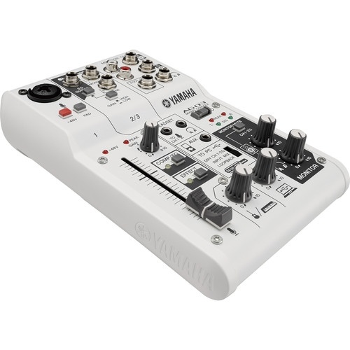 Yamaha AG03 3-Channel Mixer with USB Audio Interface