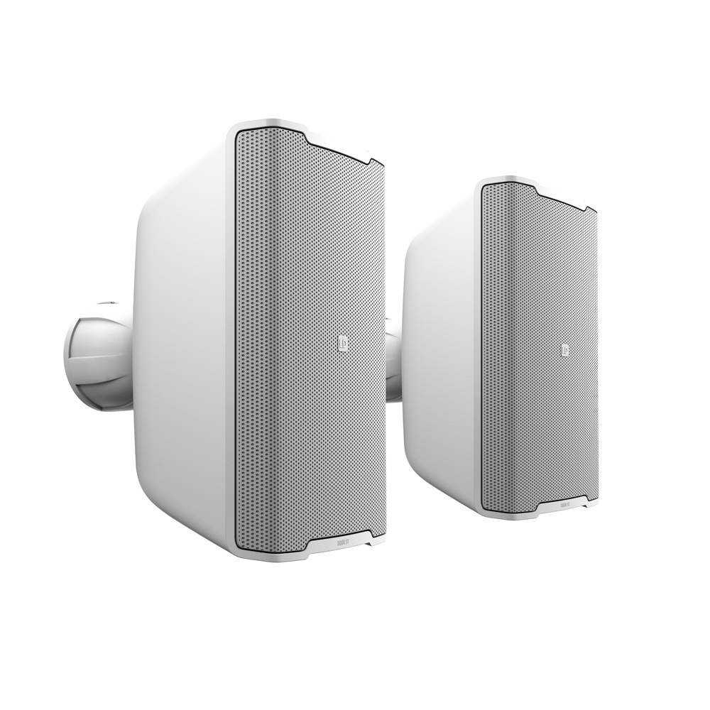 LD Systems 5" Two-way Passive Indoor/Outdoor Installation Loudspeaker (Pair, White)