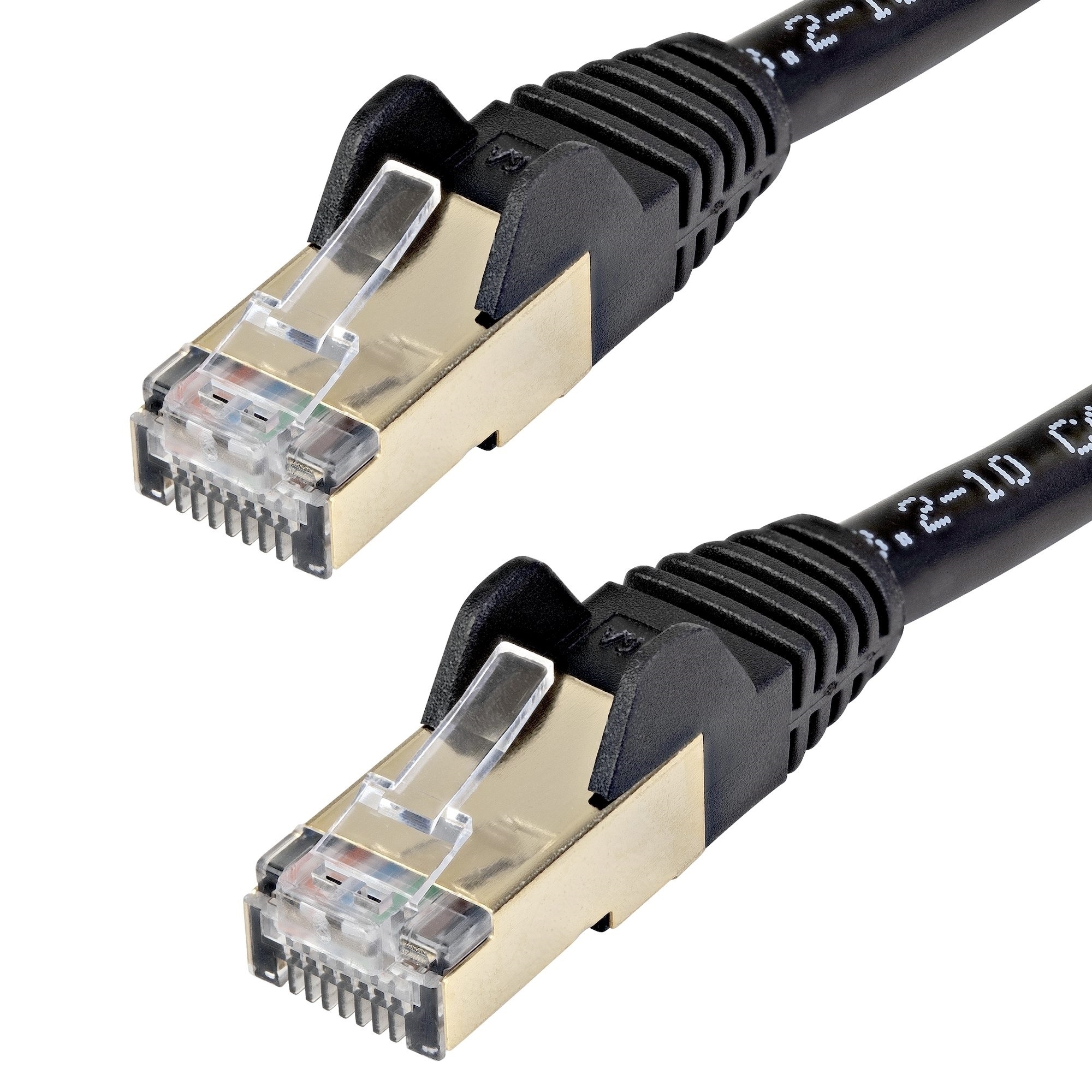 StarTech Cat6a Ethernet Cable STP (1m, Black)