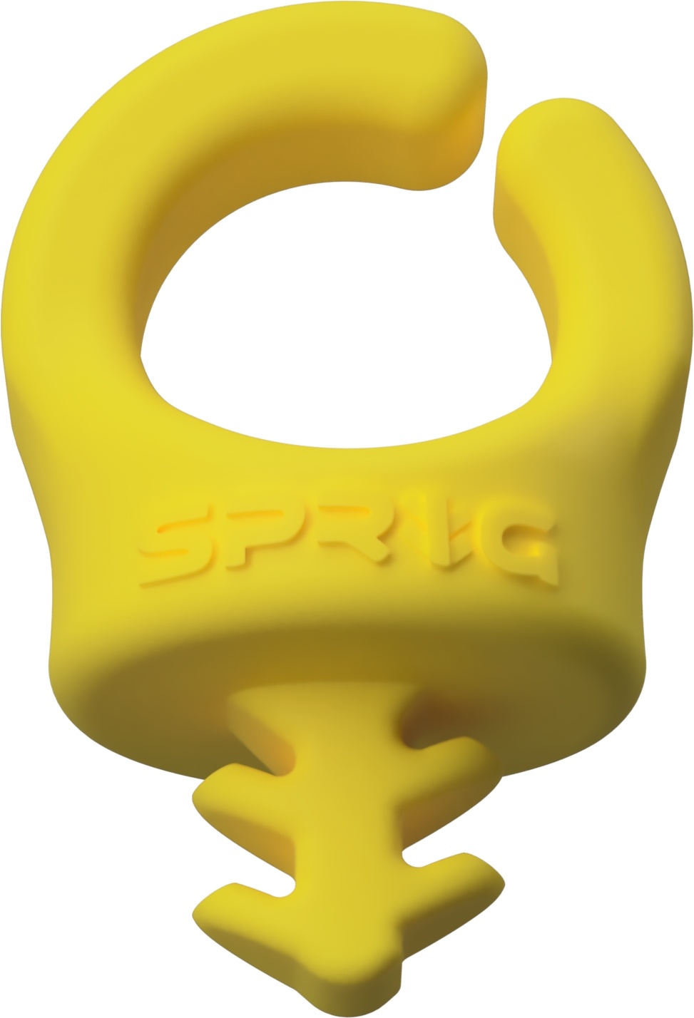 Sprig Cable Management Device for Camera Rigs (3-Pack, 3/8"-16, Yellow)