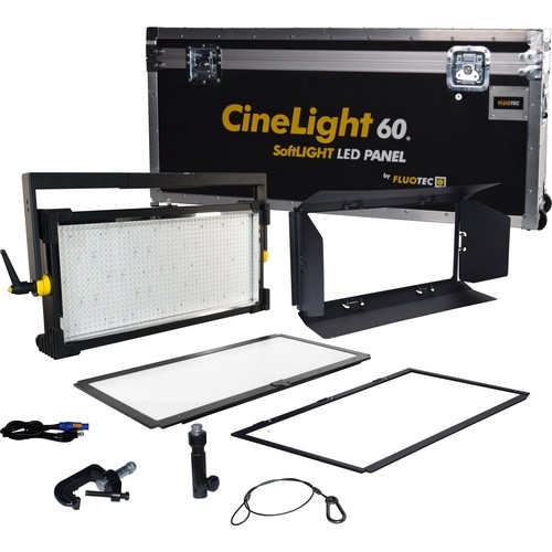 Fluotec CineLight Studio 60 Tunable Long Throw LED Light Panel Yoke Mount Kit