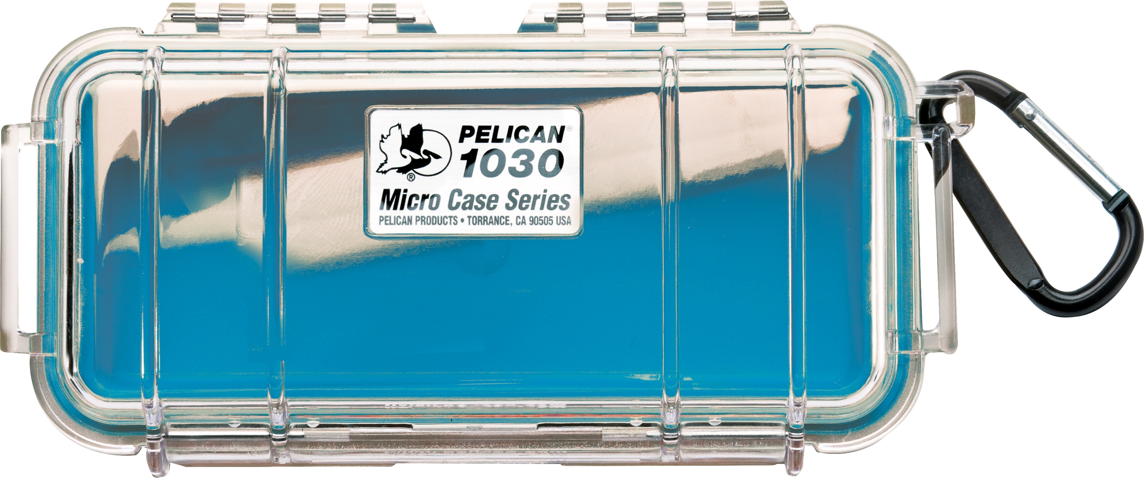 Pelican 1030 Micro Case (Blue/Clear)