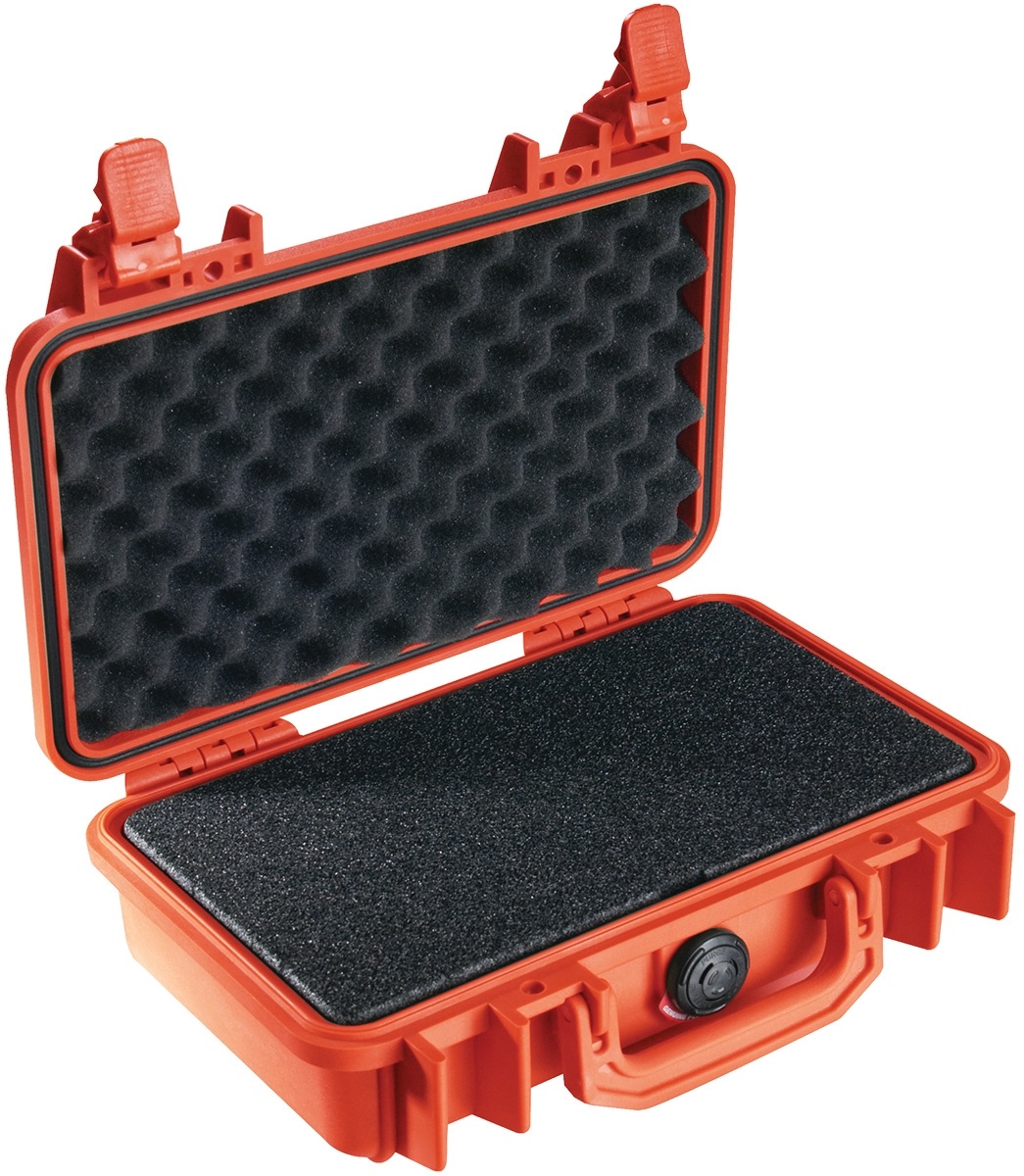 Pelican 1170 Case (Orange, With Foam)