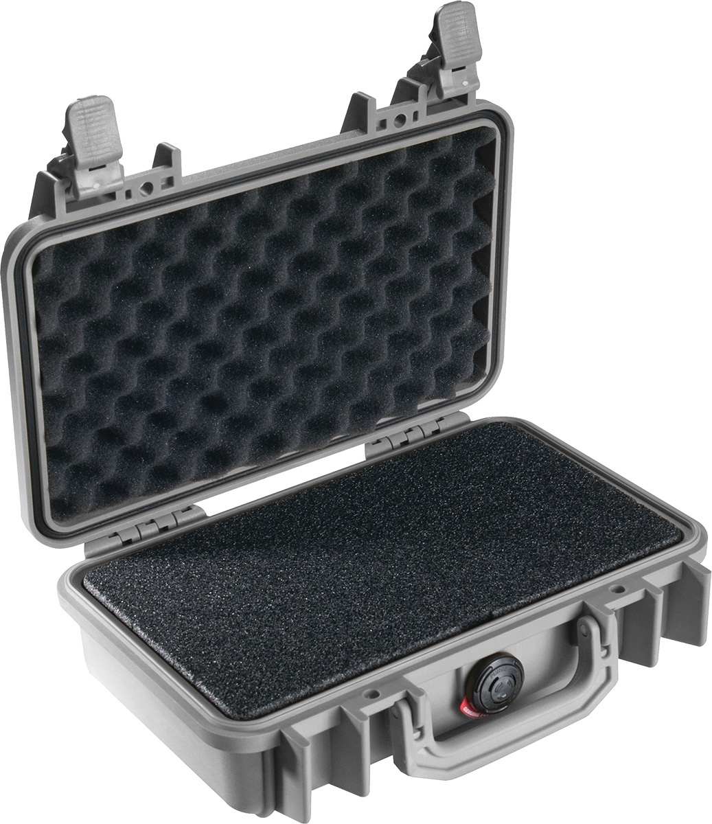 Pelican 1170 Case (Silver, With Foam)