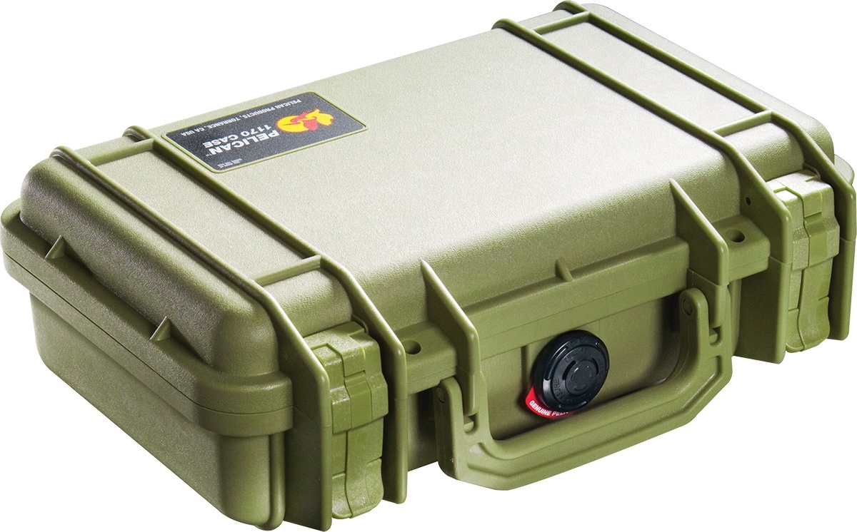 Pelican 1170NF Case without Foam (Olive Drab Green)
