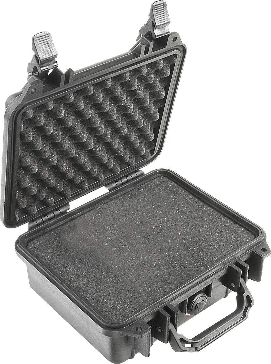 Pelican 1200 Case (Black, With Foam)