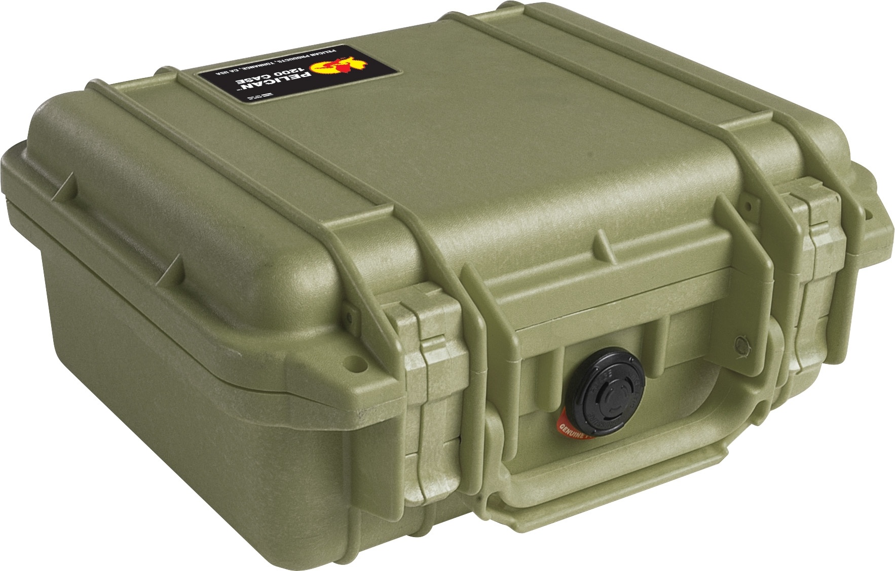 Pelican 1200 Case (Olive Drab Green, No Foam)