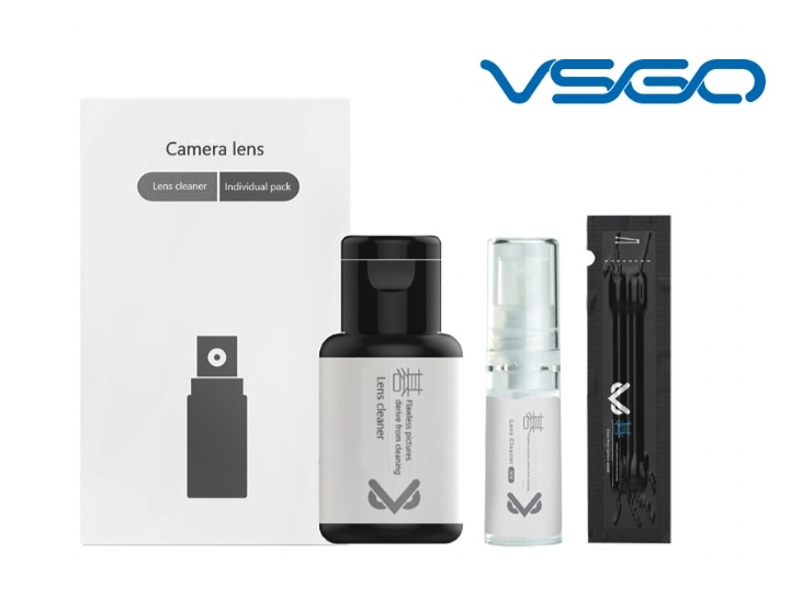 VSGO Camera & Lens Cleaning Solution Spray and Swabs