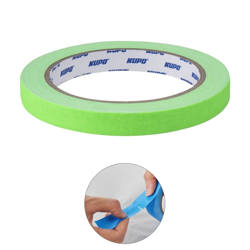 Kupo Fluorescent Gaffer Tape 11.4m x 12mm (Green)
